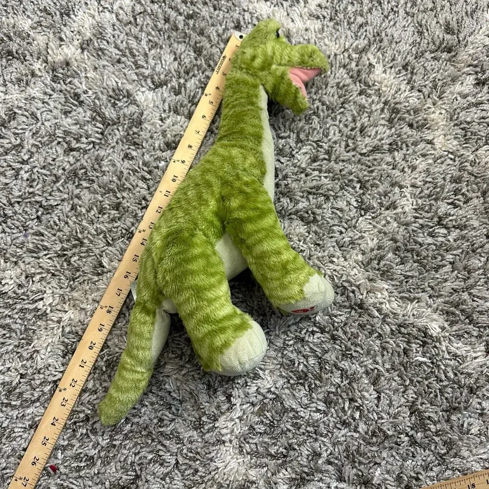 Build a Bear Green Brontosaurus Dinosaur Plush Floppy Stuffed Animal